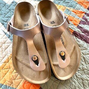 Copper Birkenstock 40 Gizeh